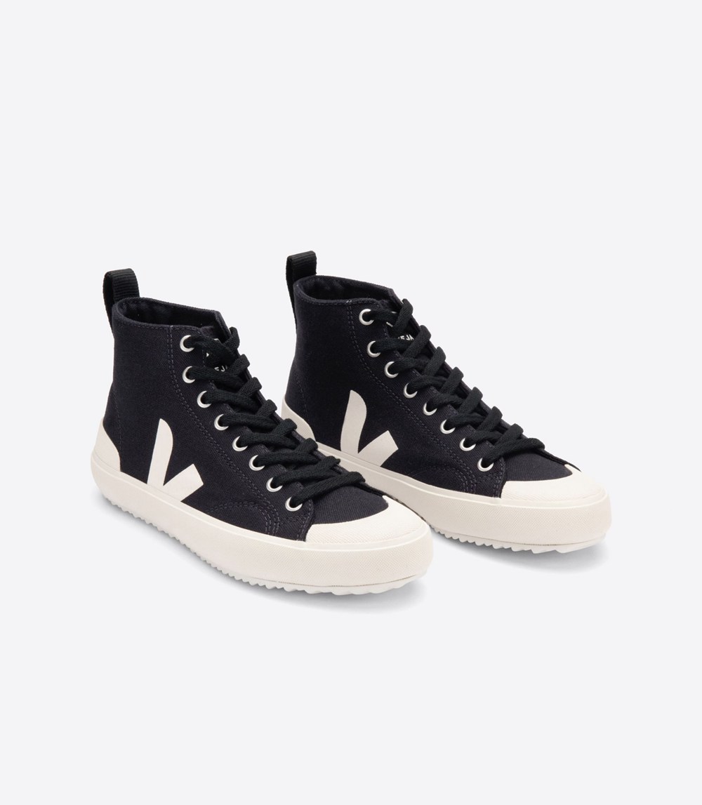 Veja Trainers Mens Black - Nova Ht Canvas - HVYW-12046